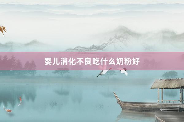 婴儿消化不良吃什么奶粉好